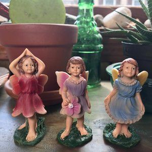 Fairy Trio ~ Garden Decorations ~ Resin Figurines